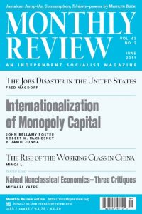 Monthly Review Volume 63, Number 2 (June 2011)