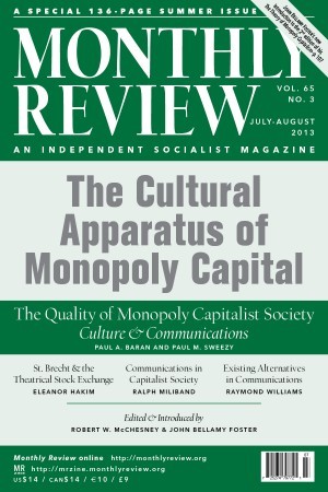 Monthly Review Volume 65, Number 2 (June 2013)
