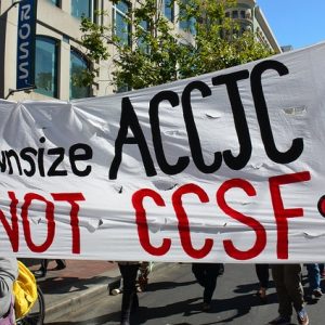 March to save City College San Francisco (CCSF)