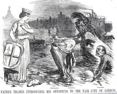Comic from Punch, July 3, 1858