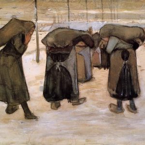 VincentVanGogh-Women-Miners-Carrying-Coal-1881-82