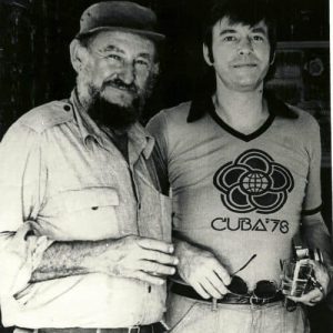FROM THE MICHAEL TIGAR PAPERS: Tigar (right) with Ramón Castro, 1978