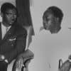 Patrice Lumumba (left) and Kwame Nkrumah