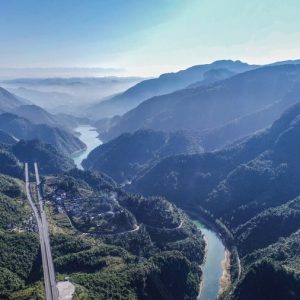 National forest park in Youyang Tujia and Miao Autonomous County, China