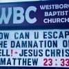 Westboro Baptist Church Sign