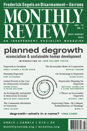 Monthly Review Volume 75, Number 3 (July-August 2023)