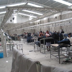 A maquiladora-factory in Mexico (May 2007)
