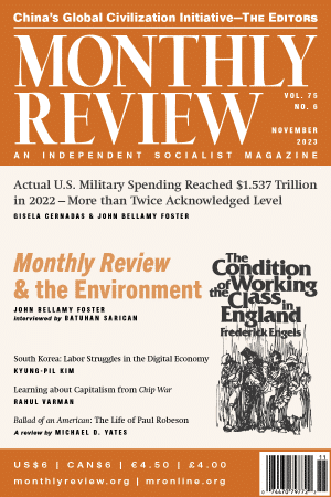 Monthly Review Volume 75, Number 6 (November 2023)
