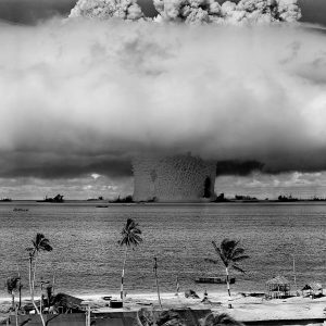 The Baker nuclear explosion-July 25 1946